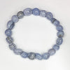 Blue Lace Agate Nugget Bead 6-8mm Bracelet