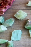 Green Calcite Tumbled Stone