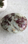 Pink Tourmaline in Quartz Soap Stone