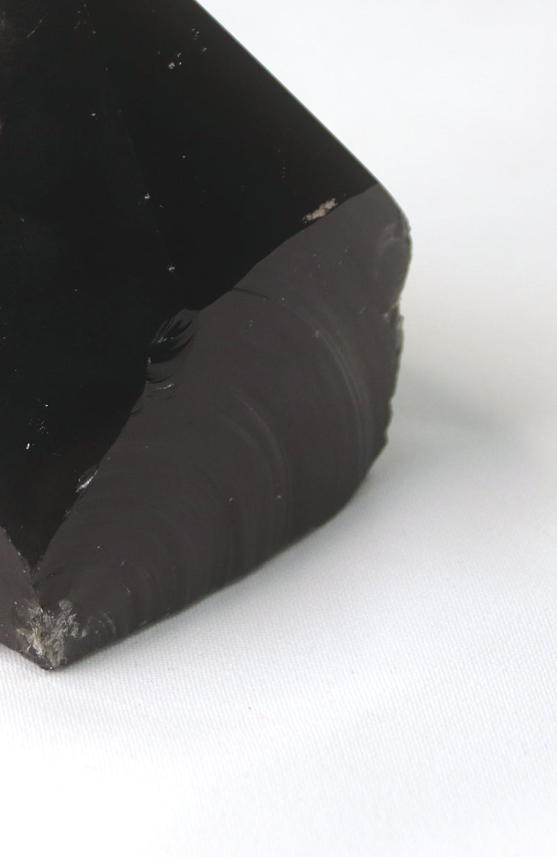 Black Obsidian Polished Top Point