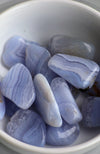 Blue Lace Agate Tumbled Stone