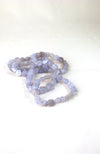 Blue Lace Agate Tumbled Stone Bracelet