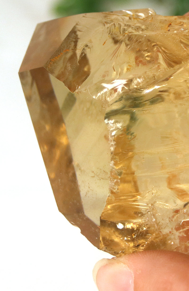 Citrine (Natural) Cathedral Point AAA
