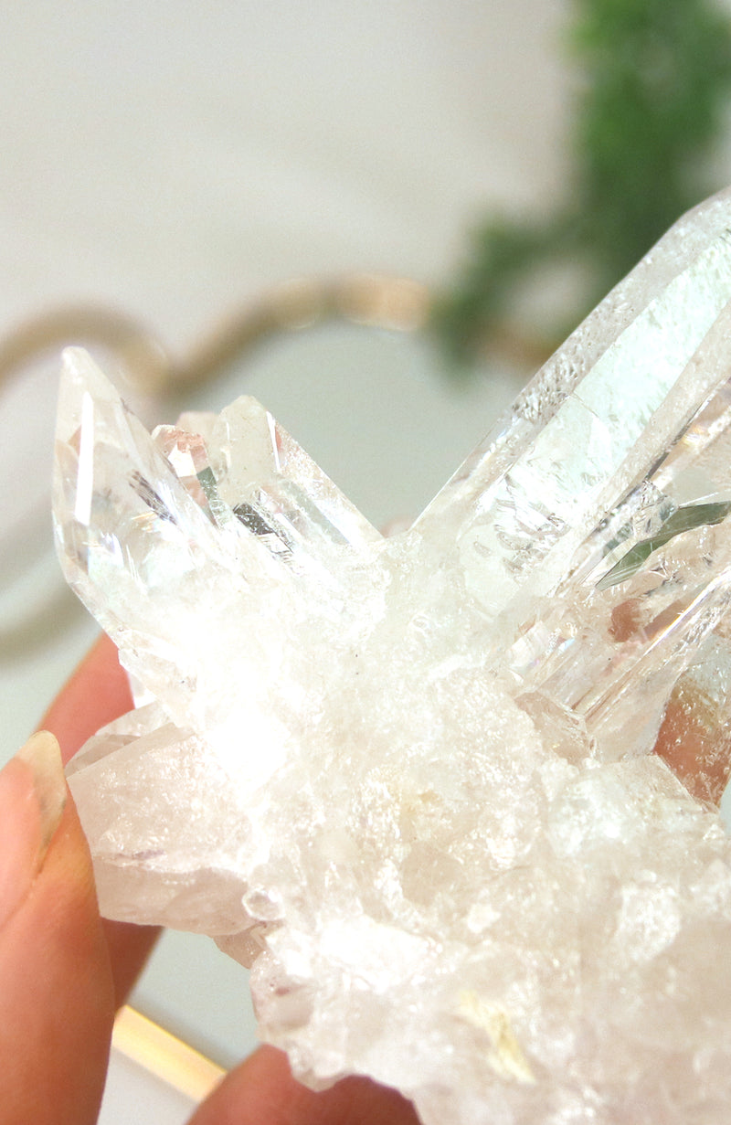 Clear Quartz Cluster AAA