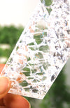Clear Crackle Quartz Freeform
