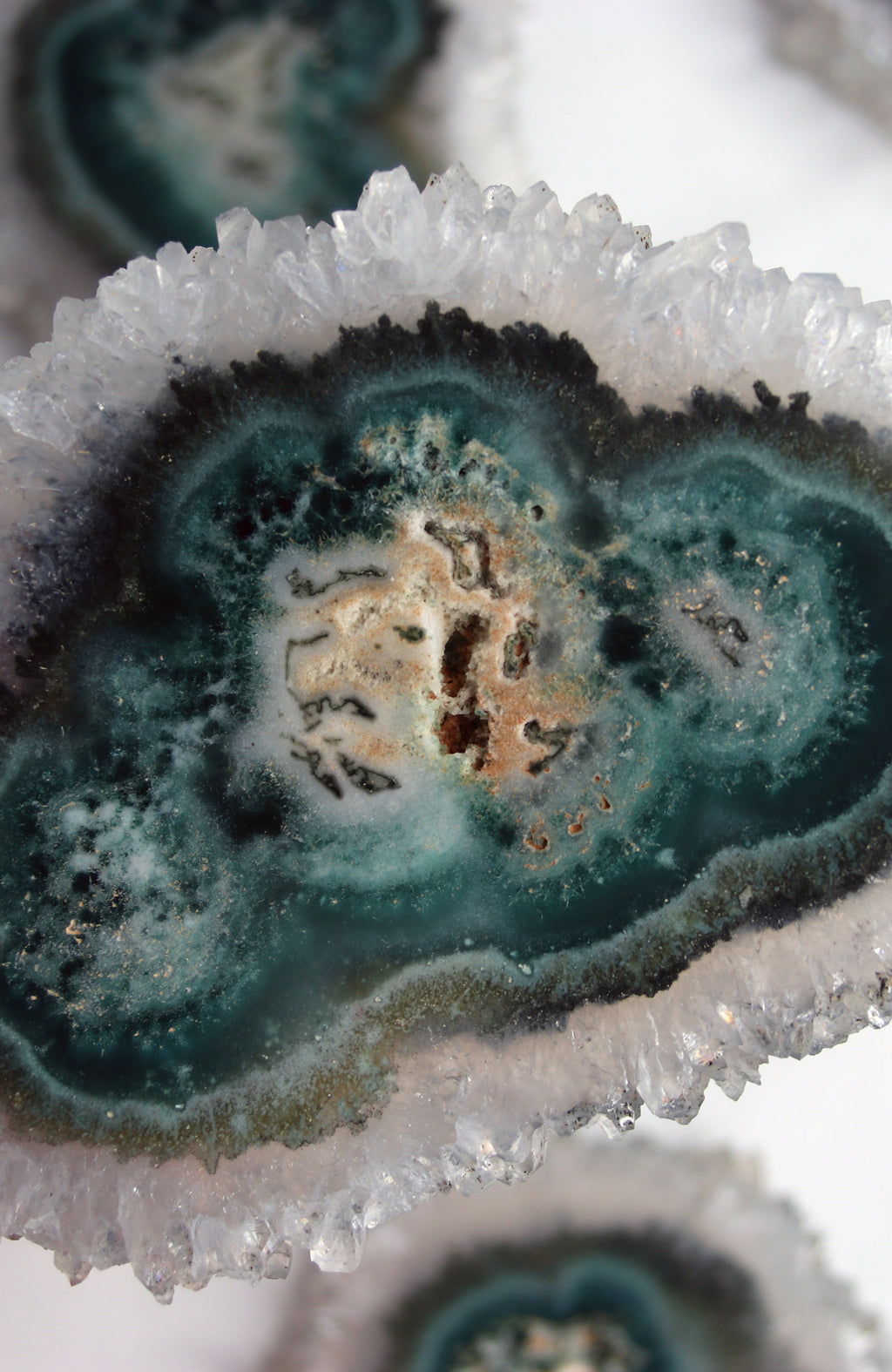 Green Amethyst Flower (Stalactite)
