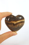 Chocolate Calcite Heart