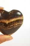Chocolate Calcite Heart