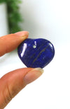 Lapis Lazuli Heart with drilled hole