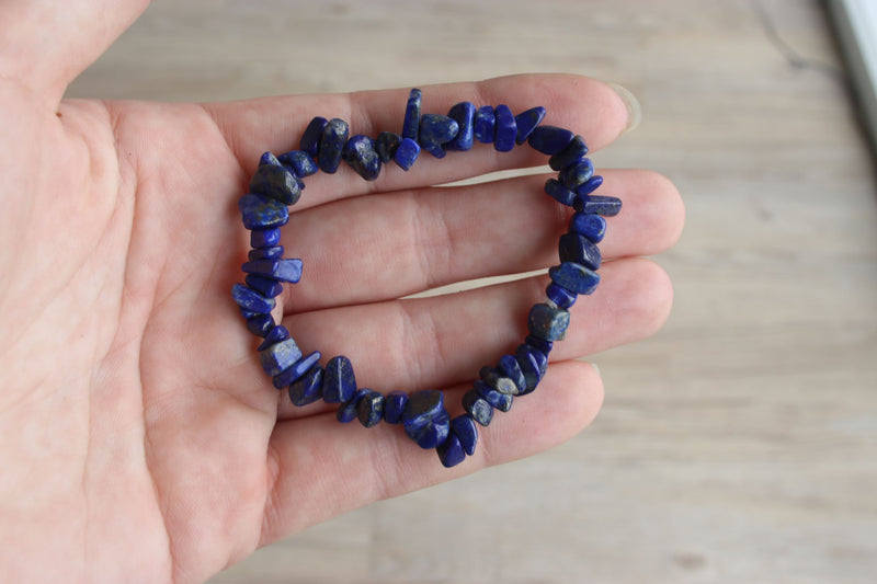 Lapis Lazuli Chip Bracelet