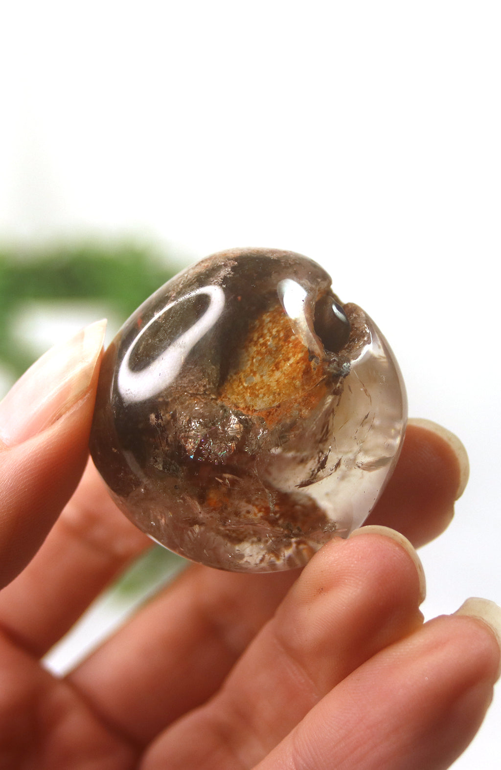 Lodalite Quartz Lens