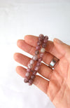 Lepidolite 8mm Nugget Bead Bracelet