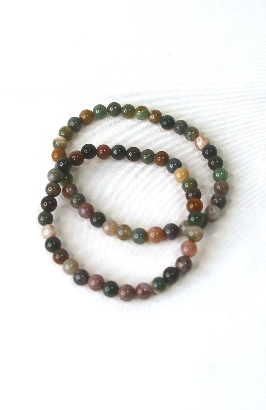 Bloodstone 6mm Bracelet for Wrists up to 20cm