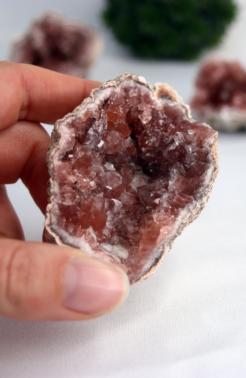 Pink Amethyst Geode