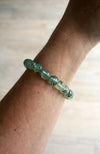 Prehnite Bead 8mm Bracelet