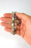 Rainbow Fluorite 8-10mm Nugget Bracelet