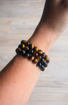 Tiger Eye (Gold) 8mm Bracelet 479