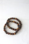 Tiger Eye (mixed Gold, Red & Blue) 8mm Bead Bracelet 265